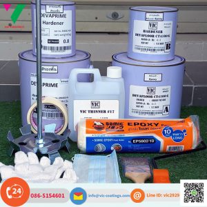 ทำพื้น Epoxy DIY พื้นอีพ็อกซี่ทำเอง